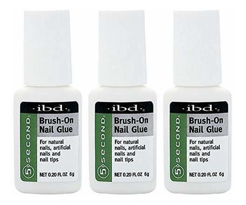 Pegamentos Para Uñas - 5 Second Brush-on Nail Glue 6 G, For 