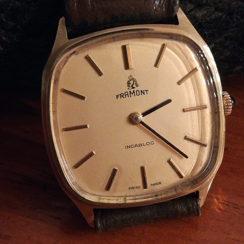 Reloj    Framont  Tonneau   ( Slim )   Swiss  Coleccion  