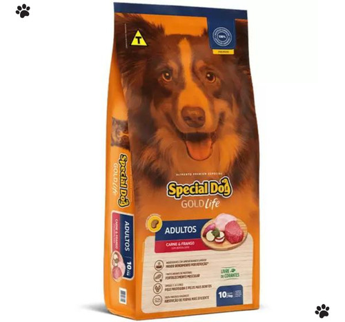 Alimento Special Dog Gold Life Adultos Carne E Frango 15kg