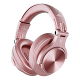 Headphone Sem Fio Dj Oneodio A70 Rosa Profissional