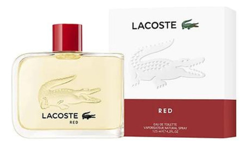 Lacoste Red Edt 125ml Silk Perfumes Original Ofertas