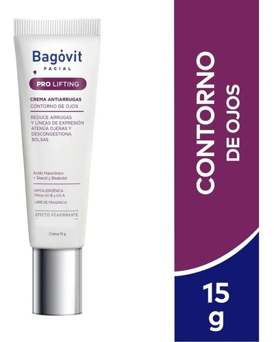 Bagovit Facial Pro Lifting Contorno De Ojos Antiedad 15g