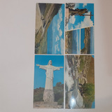 Postales Antiguas Cristo Mendoza Cordoba Neuquen X 4 Unidade