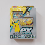 Deck Pikachu Ex E Pawmot Japônes Novo Lacrado Pokémon Tcg