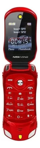 Modelo De Carro Flip Newmind F15 Para Mini Telefone Celular