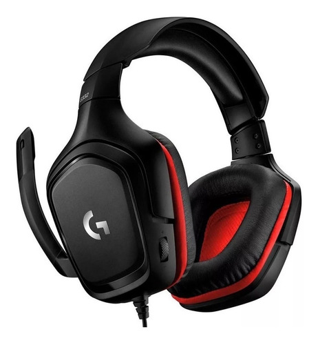 Audífonos Con Microfono Gamer Logitech G Series G332 Black