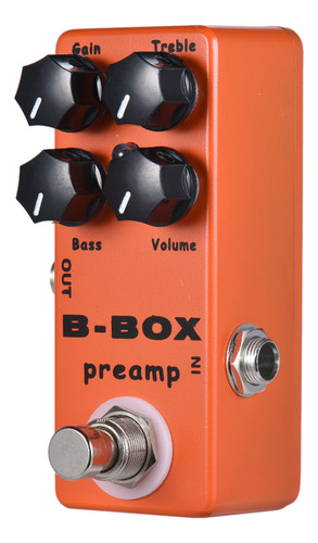 Preamplificador Para Guitarra Eléctrica Moskyaudio B-box Ove