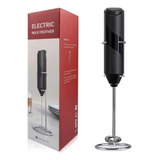 Batidor Manual Eléctrico Personal Espumador Base Portátil