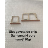 Slot Gaveta De Chip Samsung J4 Core (sm-j410g)