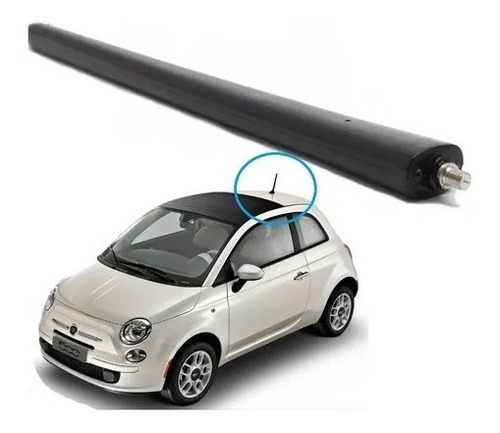 Haste Antena Teto Fiat 500 Cult Sport Mult Air Original