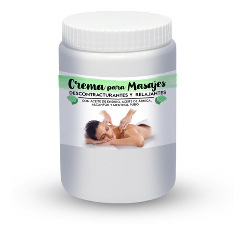 Crema Masajes Descontracturant Enebro Arnica Etc 1k Belgrano