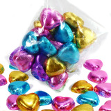 50 Bombones Chocolate Corazón Multicolor Souvenir Candy Bar