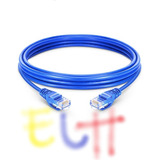 Cable Red Utp Cat6 Internet 3 Metros Jaltech Azul Rj45 Mts