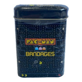 Banditas Adhesivas Curitas Pac Man Con Caja De Metal