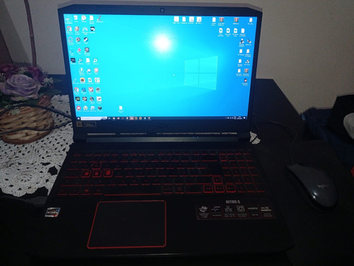 Notebook Acer Nitro 5 An515-44-r8hn 8gb Ryzen 7 Gtx 1650 Ti