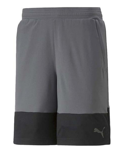 Short Puma Gris Para Entrenar De Caballero