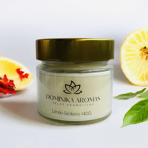 Vela Aromática Perfumada Decorativa Aromatizada Artesanal