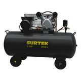 Compresor De Aire Horizontal  200l 115psi Industrial Surtek