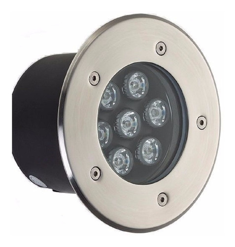 Balizador Spot Led 7w Embutir Chão Piso Blindado 3000k