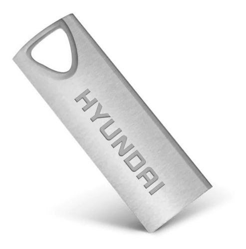 Hyundai Memoria Usb Metalica Bravo 2.0 32gb Metal Silver