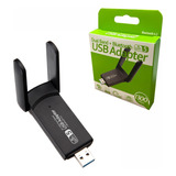 Adaptador De Wifi 5ghz Usb 3.0 Dual 5g 1300mbps Premium