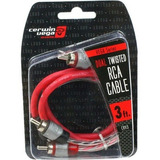 Cable Rca Cerwin Vega Rv3 2 Canales 90 Cm