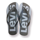 Flip Flop Box Tab Grey-black Levis (8988)