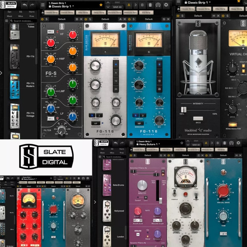 Slate Digital Bundle Pack 2023 Plug -in Vst Mezcla Mastering