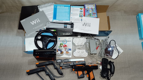 Nintendo Wii Retrocompatible Completa + Disco + Accesorios