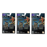 Mega Halo Heroe S18 Human Combat Flood Pack Trio Floods 