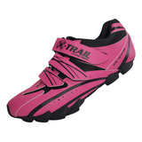 Zapatillas Ciclismo Mujer Mtb Xtrail Compatible Shimano Spd