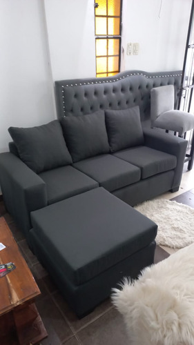 Sillón Sillones Sofa Cubo Más Camastro 3 Cuerpos 