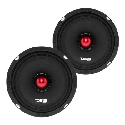 Medios Rangos Ds18 Pro-x8bm 8 PuLG 8 Ohms 600w Max 300w Rms Color Negro | Envío gratis