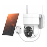 Cámara Ip Panel Solar De Seguridad Wifi  Hd 1080p Anti Robo