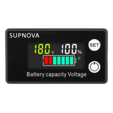 Indicador De Capacidad De Batería Dc 8-100 V Lcd Digital Ten