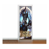 Adesivo Decorativo De Porta League Of Legends Caitlyn 