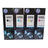 Kit Refil Tinta Hp Gt51 Preto + Gt52 Color P/ Gt 5822