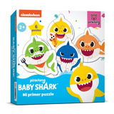 Rompecabezas Puzzles Baby Shark 3 Y 4 Piezas Bbs151 Edu
