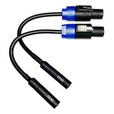 Cables Para Altavoces Cncess S025, Speakon A 6.35 Mm