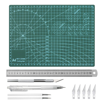 A4 Tapete Para Corte+9 Cortadora De Papel+regla Exacto Corte | MercadoLibre