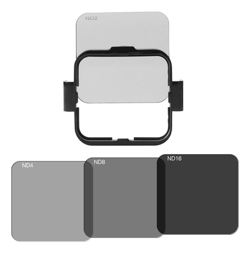 Kit De Lentes (nd2/nd4/nd8/nd16) Con Soporte Protector Andoe