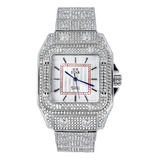 Ice Star Reloj Para Mujer Con Esfera Cuadrada Iced Out - Rel