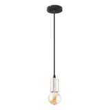 Lampara Techo Colgante Luz Simple Capuchon Moderno Deco E27