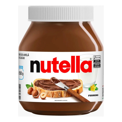 Nutella Grande Tamanho Família 650g Creme De Avelã Ferrero | MercadoLivre