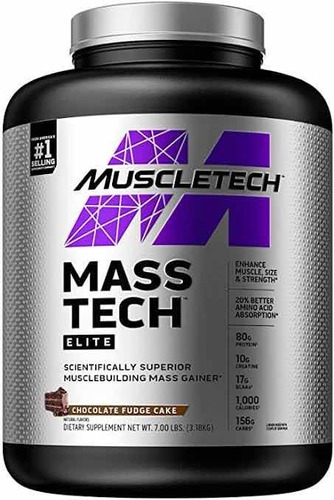 Proteina Muscletech Mass Tech 7 Libras 3.18 Kg Envio Gratis!