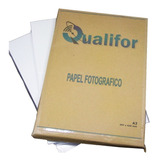 20 Folhas Papel Foto 220g - A3 Glossy (brilho) Dupla Face Cor Branco