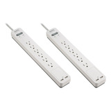 Power Strip 2pack, Protector Contra Sobretensiones Puer...