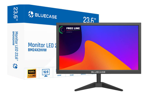 Monitor 23'6 Polegadas Led Full Hd Hdmi Bluecase Bm24x2hvw