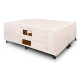 Cama+colchãocastor King Hotelcolection Fireretardant Double Cor Creme