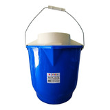 Balde Plastico Con Escurridor Linea Premium 13 Lts Colores